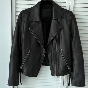 All Saints leather jacket